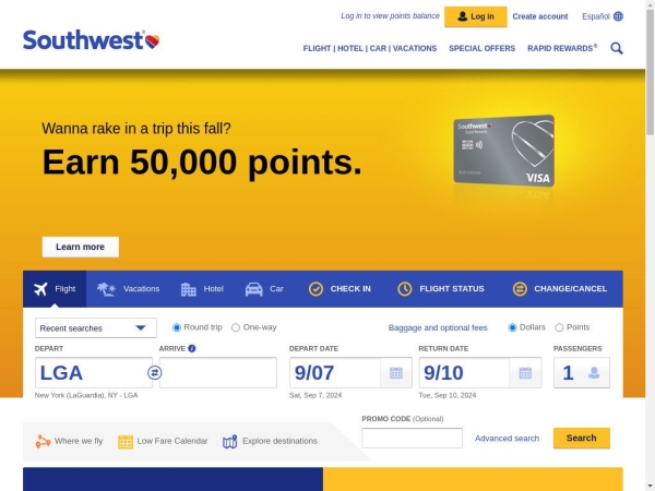 southwest.com