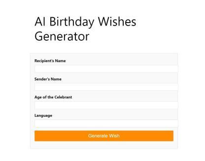 AI Birthday Wishes Generator WordPress Plugin